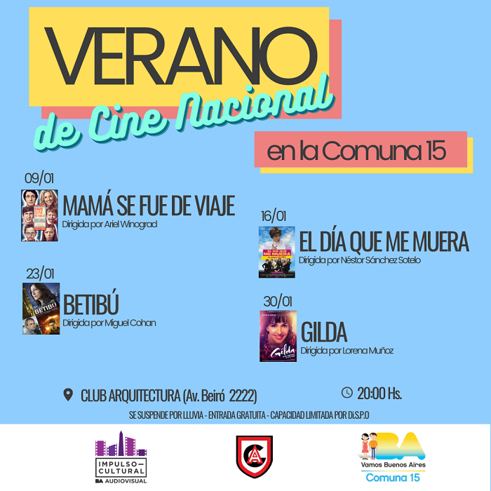 CINE COMUNA 15
